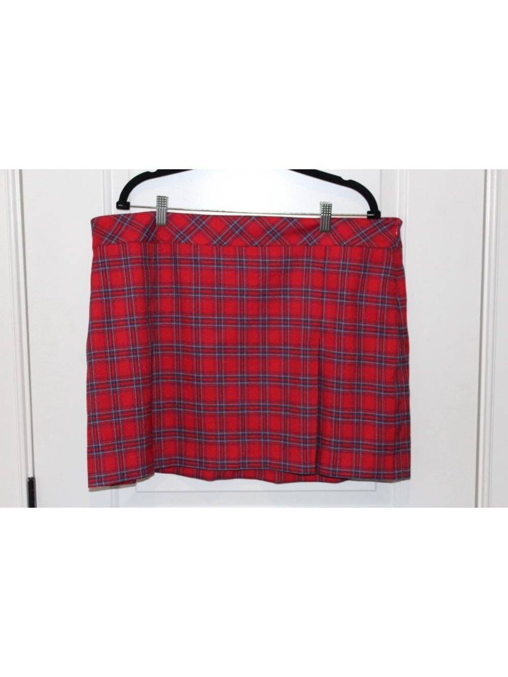 dELiAS Women’s 2X DollSkillsDelias Red Tartan Plaid Skirt